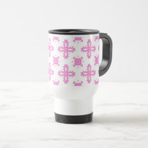 Artdeco Flowers in Retrostijl Reisbeker