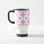 Artdeco Flowers in Retrostijl Reisbeker (Links)