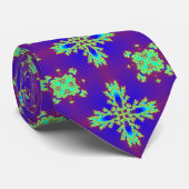 Artdeco Flowers in Retrostijl Stropdas (Opgerold)