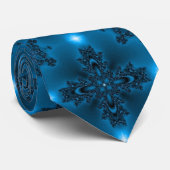 Artdeco Flowers in Retrostijl Stropdas (Opgerold)