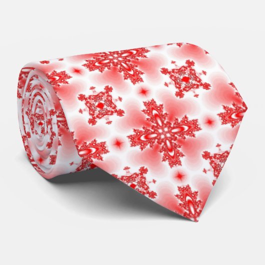Artdeco Flowers in Retrostijl Stropdas (Opgerold)