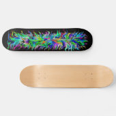 Artdeco in Regenbogen Style Persoonlijk Skateboard (Horizontaal)