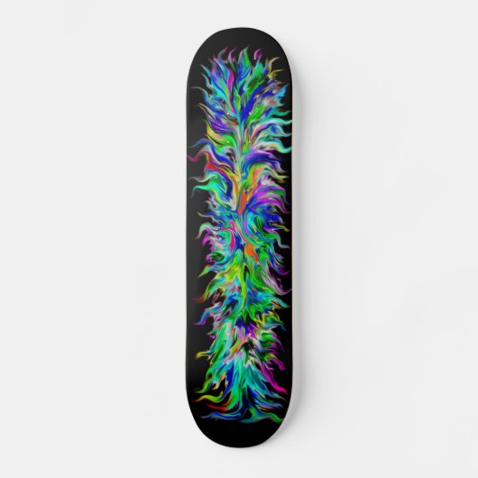 Artdeco in Regenbogen Style Persoonlijk Skateboard (Voorkant)