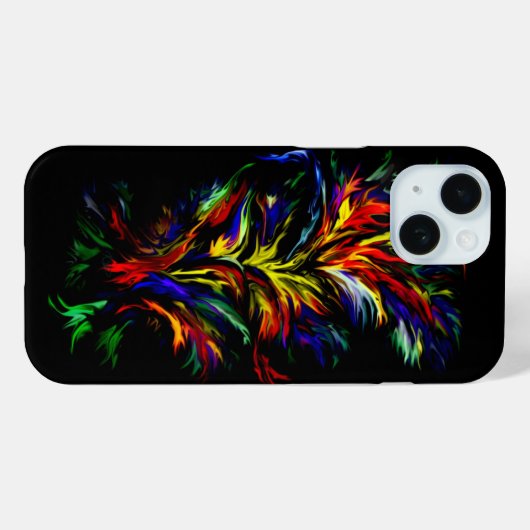 Artdeco in regenboogstijl Case-Mate iPhone case (Achterkant (horizontaal))