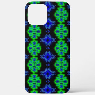 Artdeco Tulip Flowers in Retrostijl Case-Mate iPhone Case