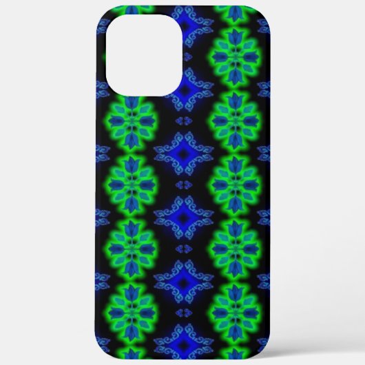 Artdeco Tulip Flowers in Retrostijl Case-Mate iPhone Case (Achterkant)