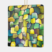 ArtDeco Waterverf Pattern Tegel Modern Abstract Keramisch Ornament (Links)