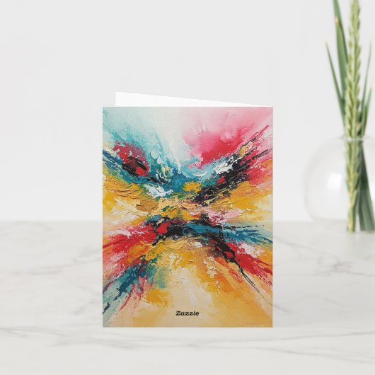 Arte Abstracto Colorido (Achterkant)