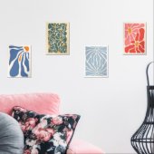 Arte Abstracto Floral  – Decoración  Muurkunst Sets (Woonkamer)