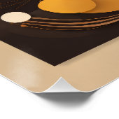 Arte Abstracto Solar Renacer Natural Perfect Poster (Hoek)