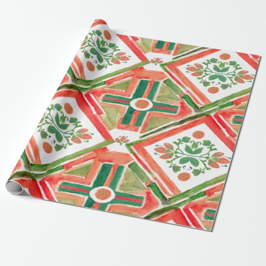 Arte Acuarela Cadeaupapier (Uitgerold)