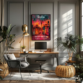 Arte Contemporáneo Berlín: Ciudad de la Libertad Perfect Poster