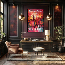 Arte Contemporáneo Buenos Aires Perfect Poster