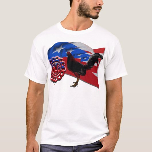 Arte Cultura, Gallos de PR T-shirt (Voorkant)