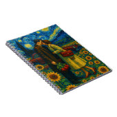 arte digital - ilustração  notitieboek (Rechterzijde)