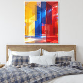 Arte digital imersiva canvas afdruk (Insitu (Slaapkamer))