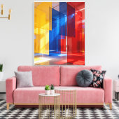 Arte digital imersiva canvas afdruk (Insitu (Woonkamer))