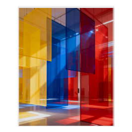 Arte digital imersiva perfect poster