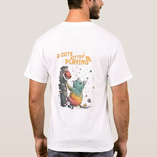 Arte Digital Moderno T-shirt (Achterkant)