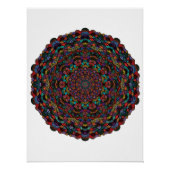 Arte em mandala perfect poster (Voorkant)