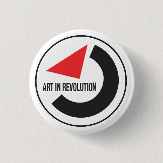 Arte em revolução ronde button 3,2 cm