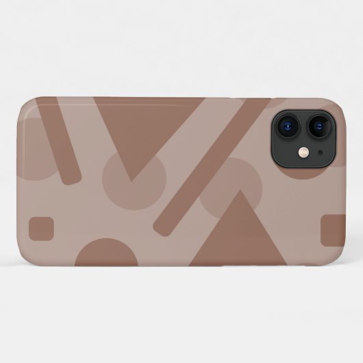 Arte Geométrico Case-Mate iPhone Case (Achterkant (horizontaal))