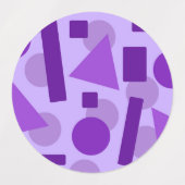 Arte Geométrico Labels (Design 2)