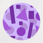 Arte Geométrico Labels (Design 1)