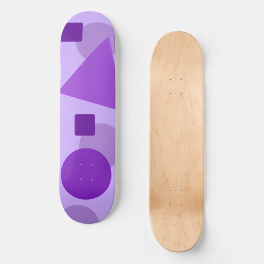 Arte Geométrico Persoonlijk Skateboard (Voorkant)