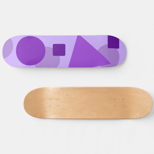 Arte Geométrico Persoonlijk Skateboard (Horizontaal)