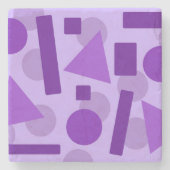 Arte Geométrico Stenen Onderzetter (Voorkant)