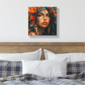 Arte Indígena Canvas Afdruk (Insitu (Slaapkamer))