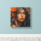 Arte Indígena Canvas Afdruk (Insitu (Houten vloer))