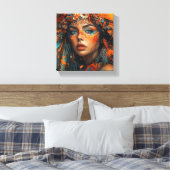 Arte Indígena Canvas Afdruk (Insitu (Slaapkamer))