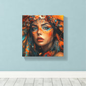 Arte Indígena Canvas Afdruk (Insitu (Houten vloer))