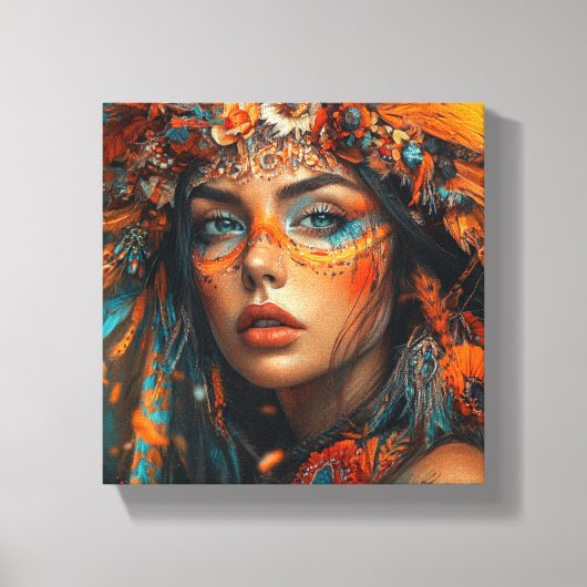 Arte Indígena Canvas Afdruk (Voorkant)