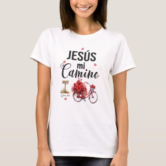 ARTE JESÚS MI CAMINO T-SHIRT (Voorkant)