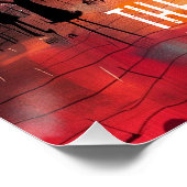 Arte Moderno Roma en colores vibrantes Perfect Poster (Hoek)