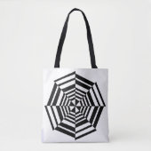 Arte óptica tote bag (Voorkant)