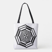 Arte óptica tote bag (Achterkant)