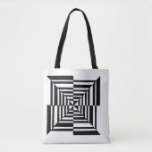 Arte óptica tote bag (Voorkant)