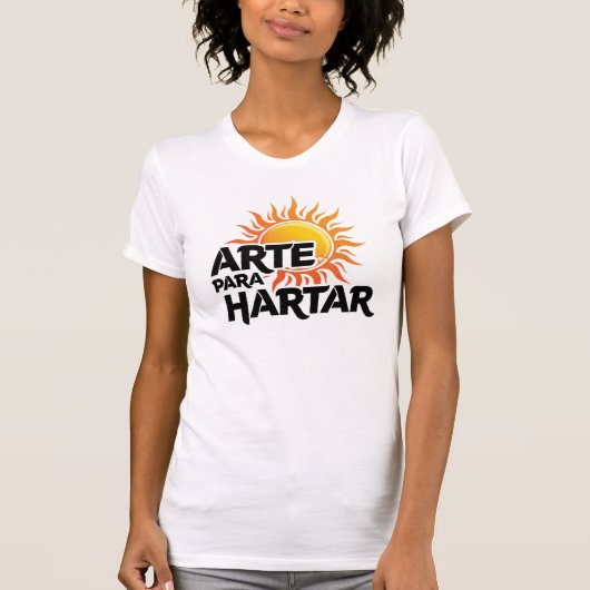 ARTE PARA HARTAR T-SHIRT (Voorkant)