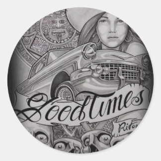 arte ronde sticker