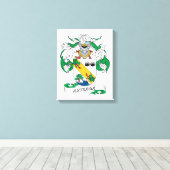 Arteaga Family Crest Canvas Afdruk (Insitu (Houten vloer))