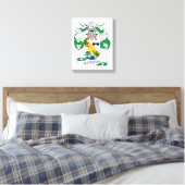 Arteaga Family Crest Canvas Afdruk (Insitu (Slaapkamer))