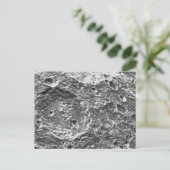 Artemis 1 Moon Mission Lunar Afbeelding Briefkaart (Staand voorkant)