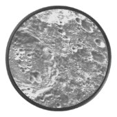 Artemis 1 Moon Mission Lunar Afbeelding Hockey Puck (Voorkant)