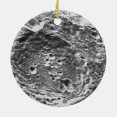 Artemis 1 Moon Mission Lunar Afbeelding Keramisch Ornament (Achterkant)