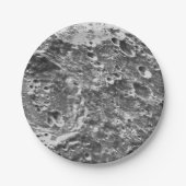 Artemis 1 Moon Mission Lunar Afbeelding Papieren Bordje (Voorkant)