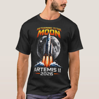 Artemis 2 Astronaut Maan T-shirt
